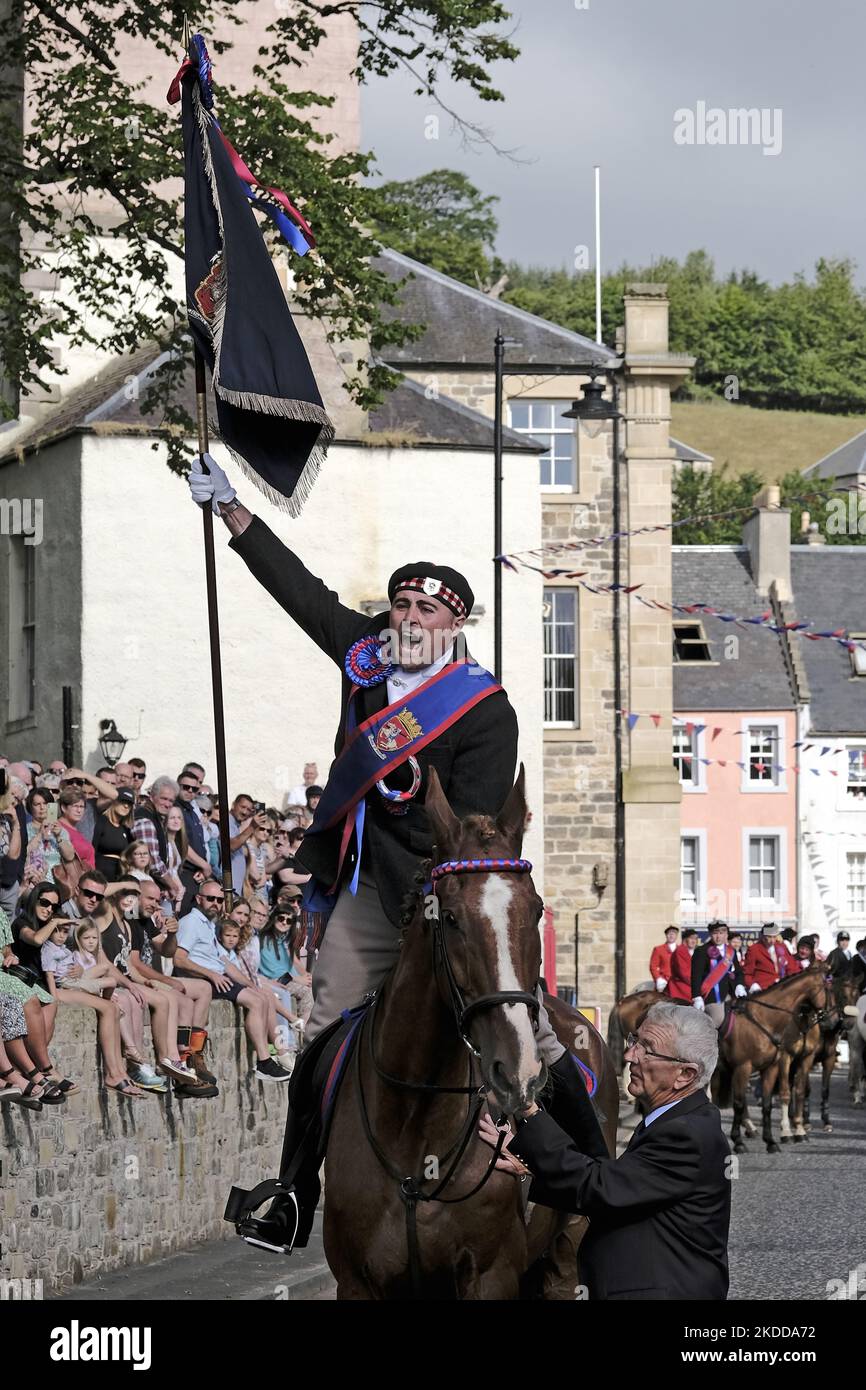 Jedburgh, UK. 08 Jul.2022. Jed Callants Festival FESTIVAL DAY Jethart