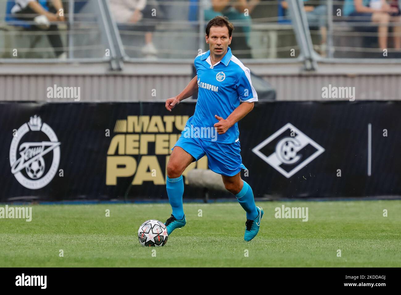 Zenit st petersburg football legend konstantin zyryanov hires stock