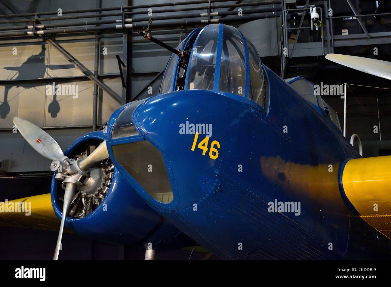 Air Force Museum in Dayton Stock Photo