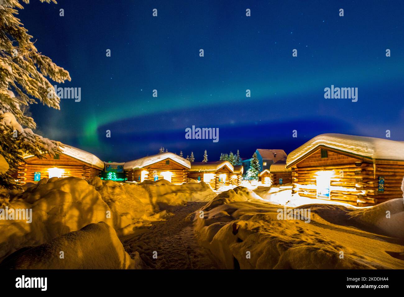 Aurora, Northern Lights, Pike's Waterfront Lodge, Fairbanks, Alaska