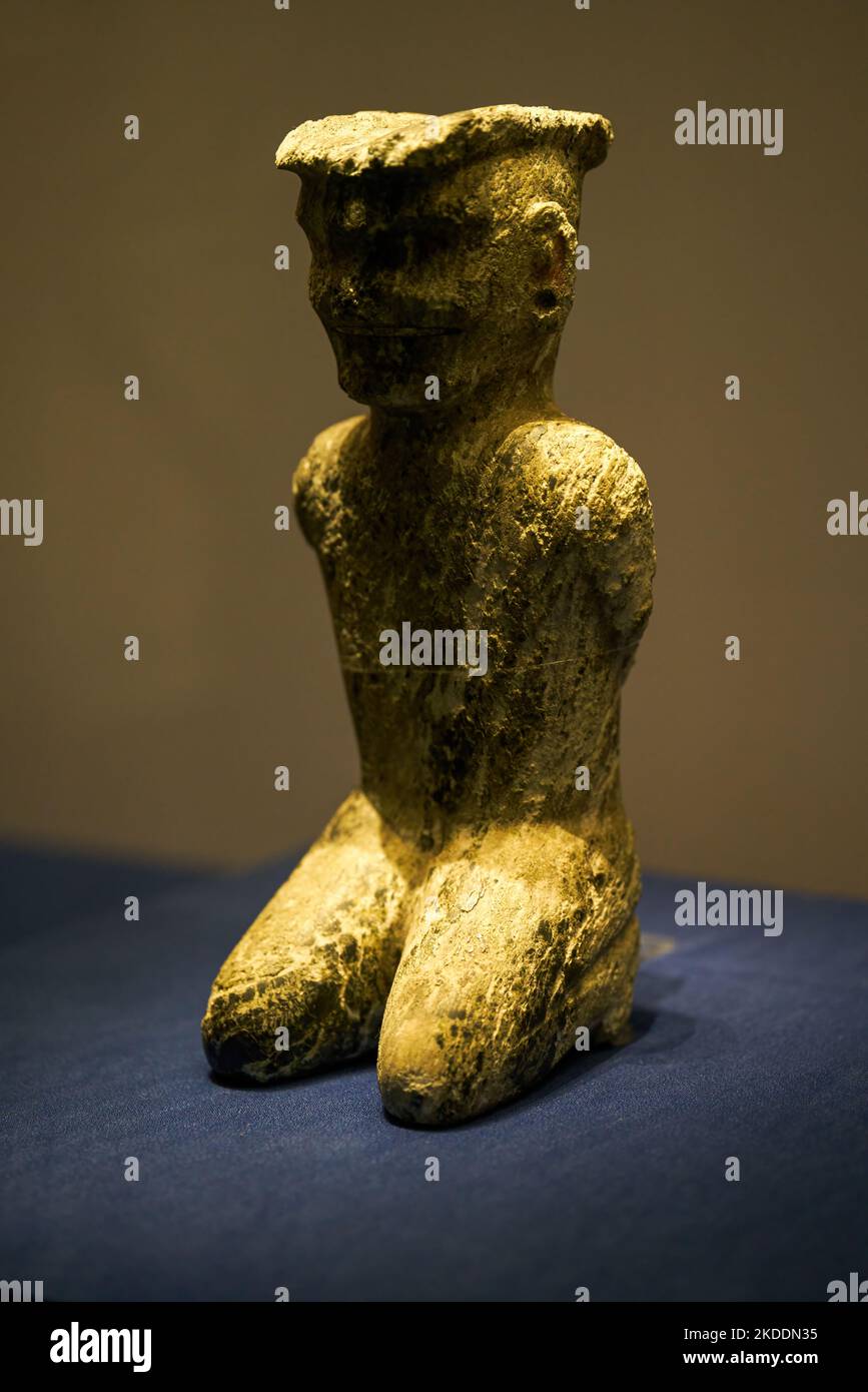 Ancient Chinese clay animal figurines Stock Photo Alamy