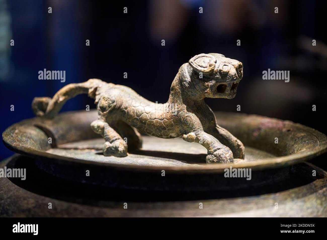 Ancient Chinese clay animal figurines Stock Photo Alamy