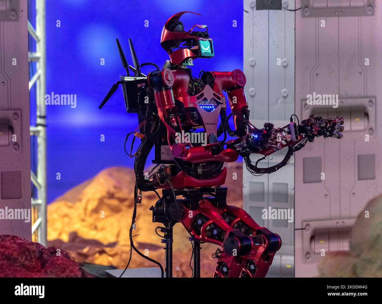 Long Beach, California, USA. 05th Nov, 2022. The robot built by Team