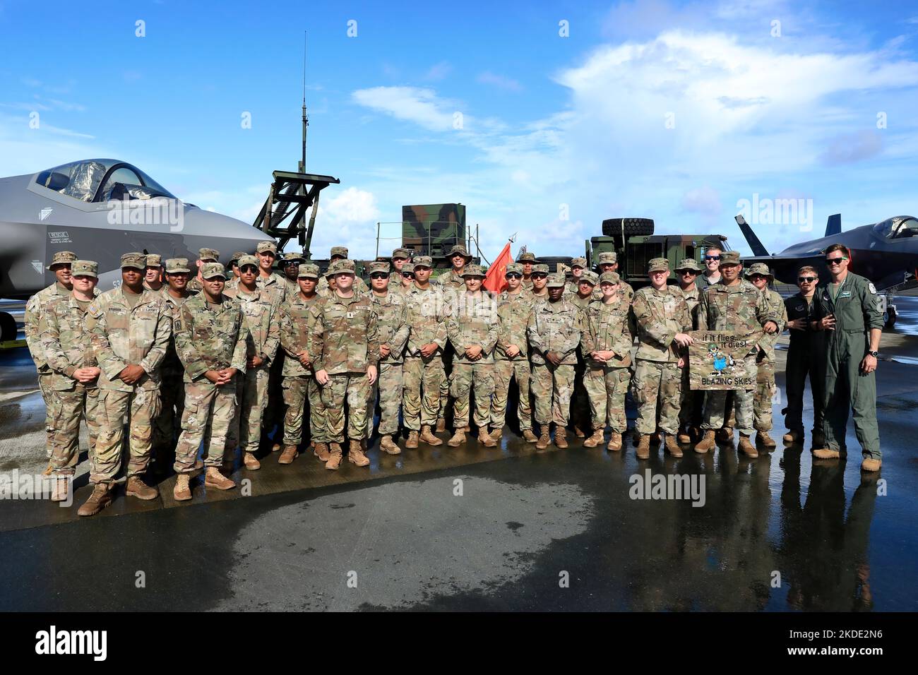 Air defenders from Charlie Battery, 1-1 ADA BN and U.S. Air Force ...