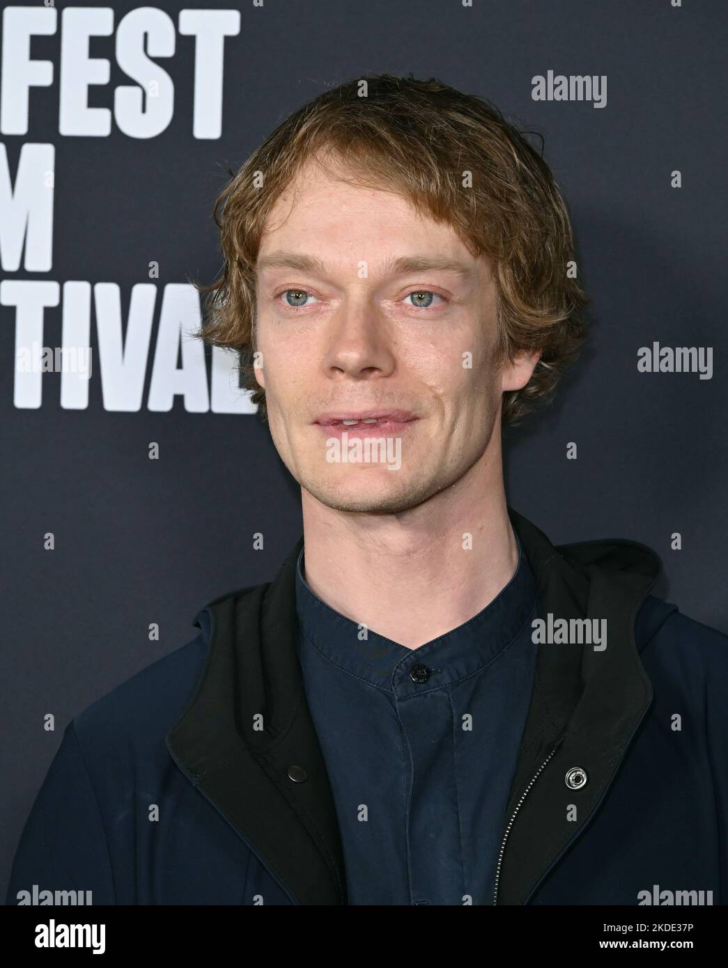 Los Angeles, USA. 04th Nov, 2022. Alfie Allen at the AFI Fest premiere for "She Said" at the TCL Chinese Theatre, Hollywood. Picture Credit: Paul Smith/Alamy Live News Stock Photo