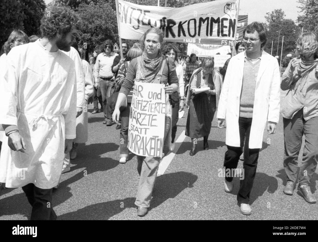 Several thousand medical students from all parts of the Federal