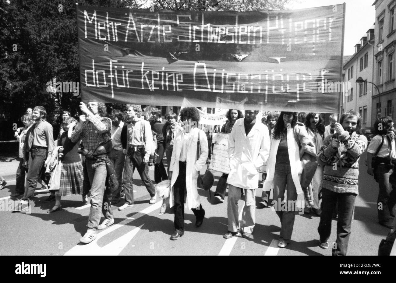 Several thousand medical students from all parts of the Federal