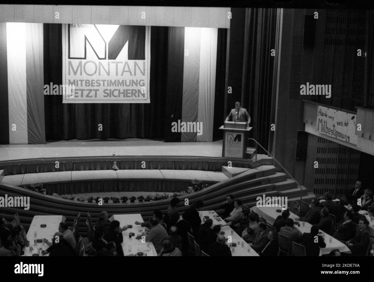 IG Metall conference on coal and steel codetermination. 30.01.1981 in