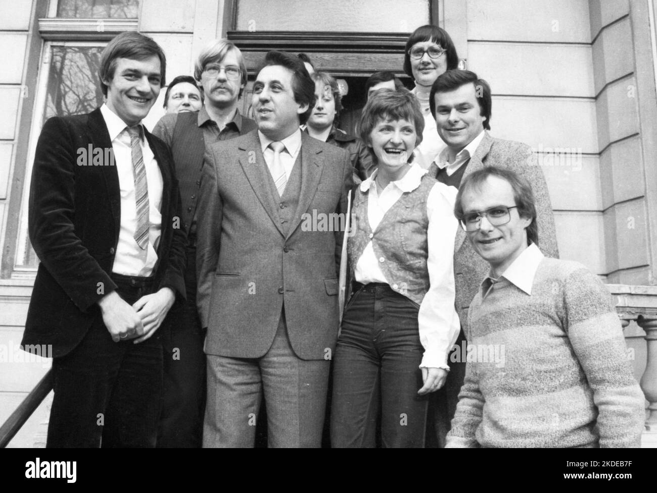 The visit of the Chairman of the FDJ of the GDR, Egon Krenz, to Bonn on ...