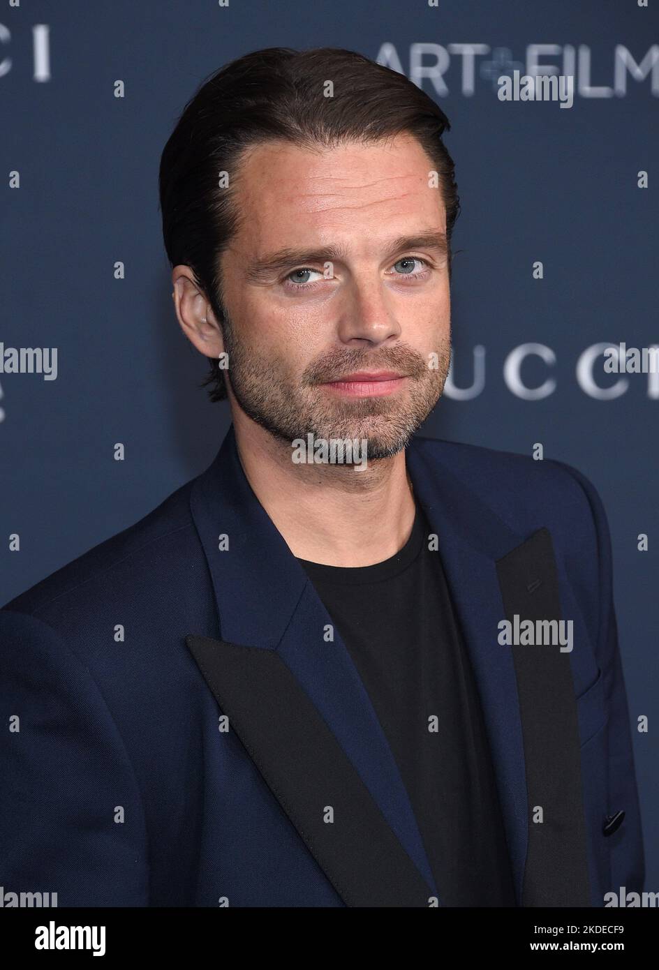 Sebastian Stan arriving to the 2022 LACMA Art + Film Gala held at LACMA ...