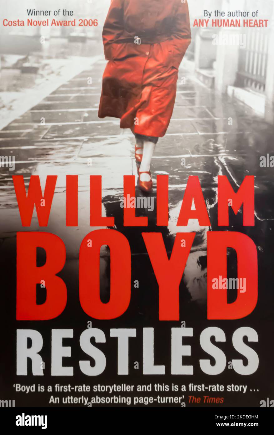 Restless Novel by William Boyd  2006 Stock Photo