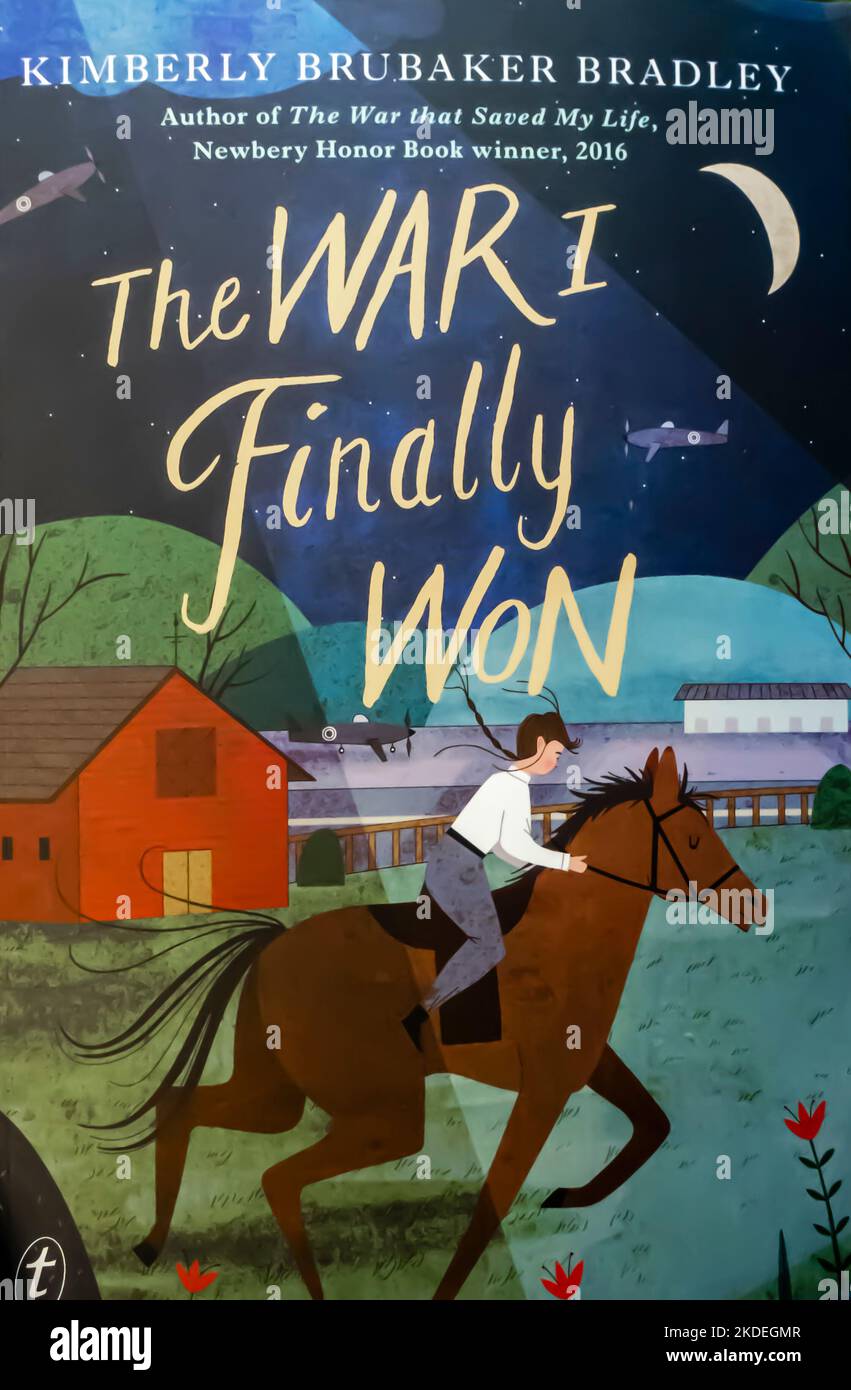 The War I Finally Won Kimberly Brubaker Bradley, 2017 Stock Photo