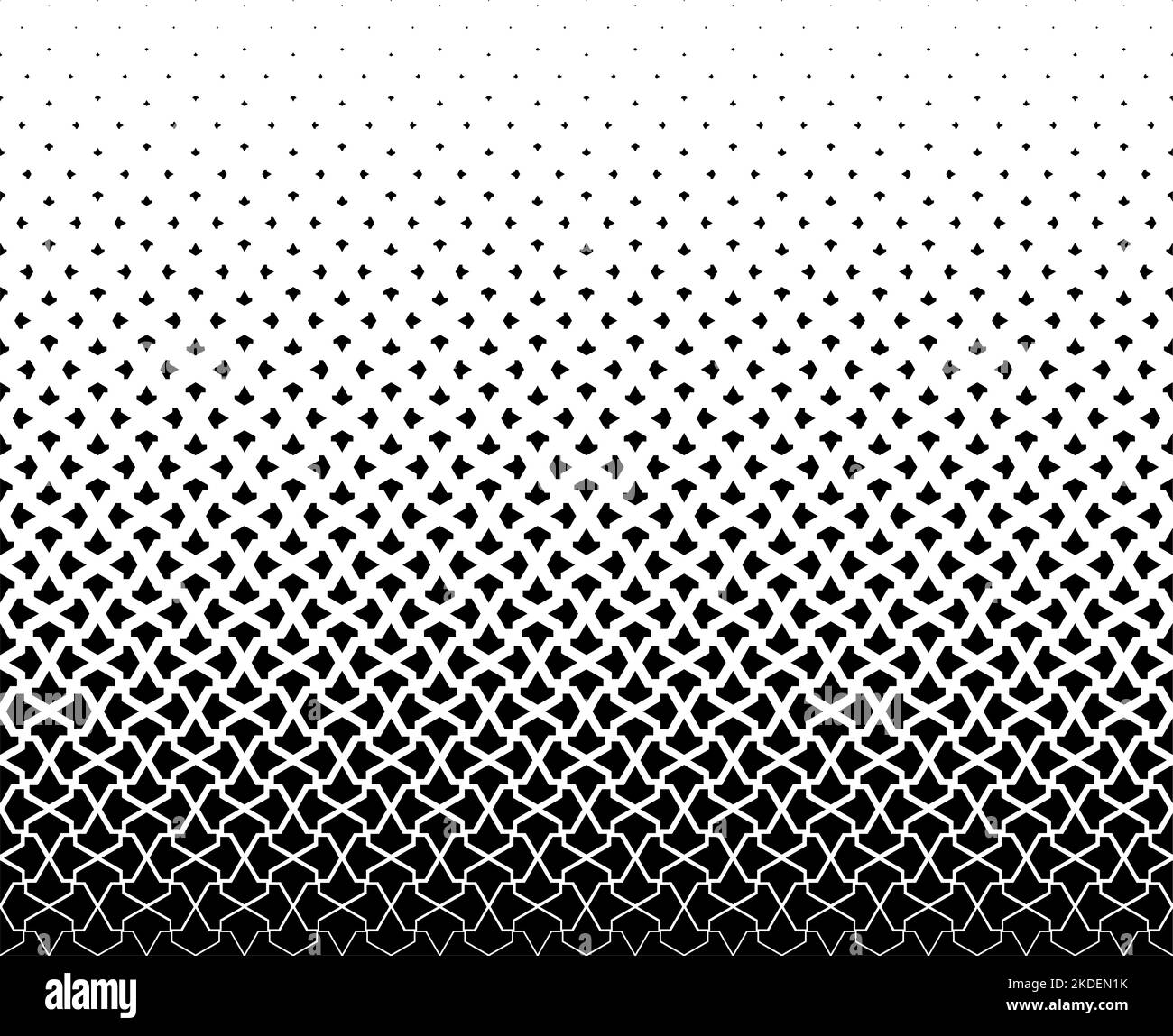 Arabic Pattern Faded Geometric pattern of black figures on a white background.Arabic ...