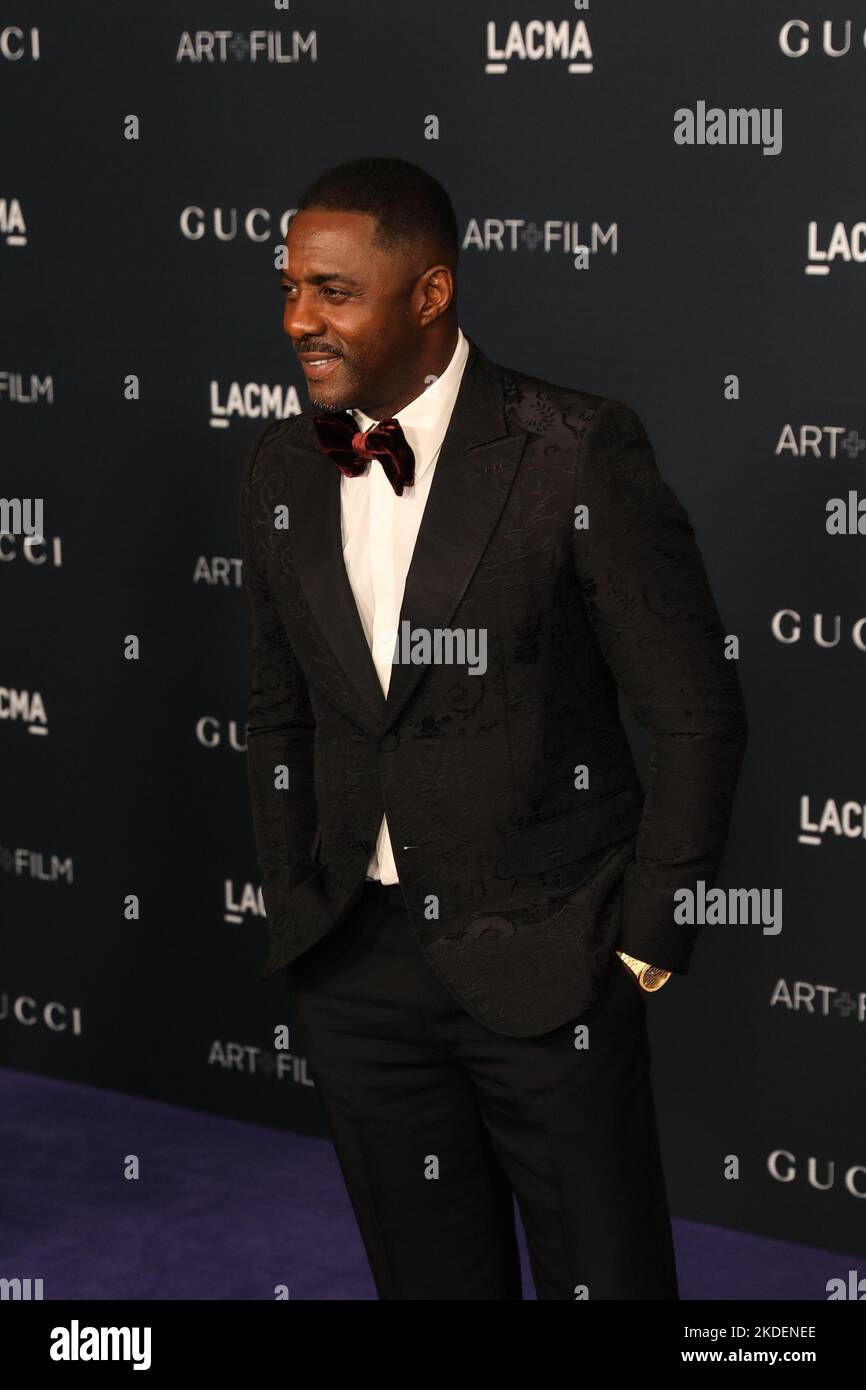 Idris Elba arrives at the 2022 LACMA Art + Film Gala held at LACMA in
