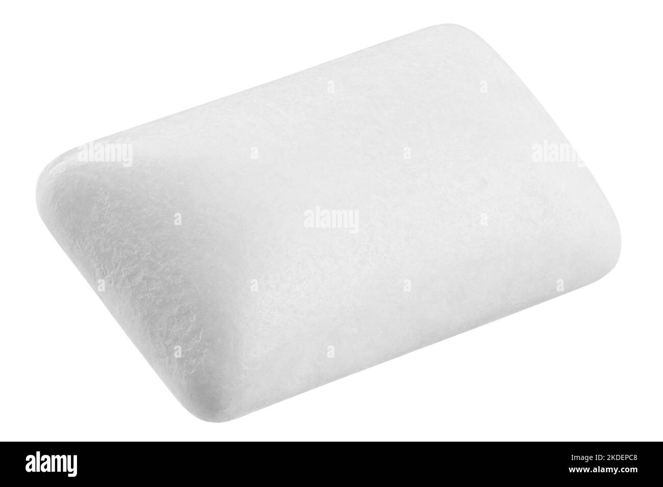 chewing gum isolated on white background, clipping path, full depth of field Stock Photo