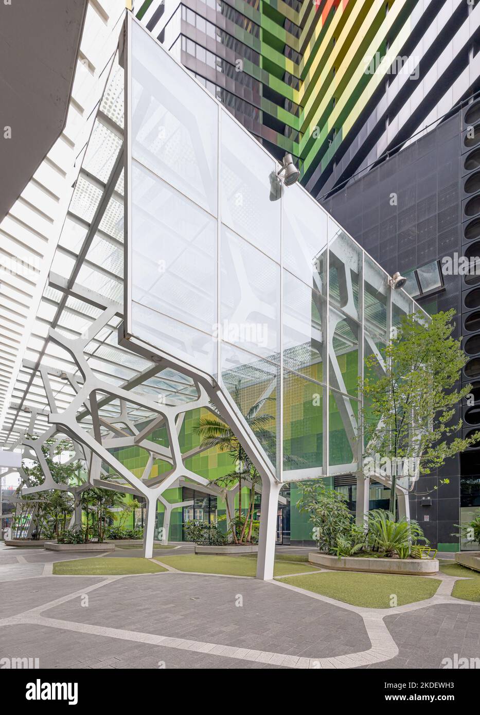 Melbourne, Australia Wintergarden by ARM Architecture Stock Photo Alamy