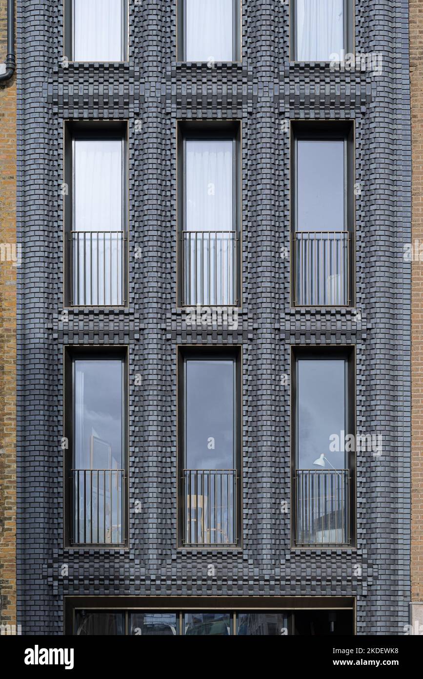Interlocking Building Examples London, England, UK - The Interlock mixed use brick building by Bureau ...