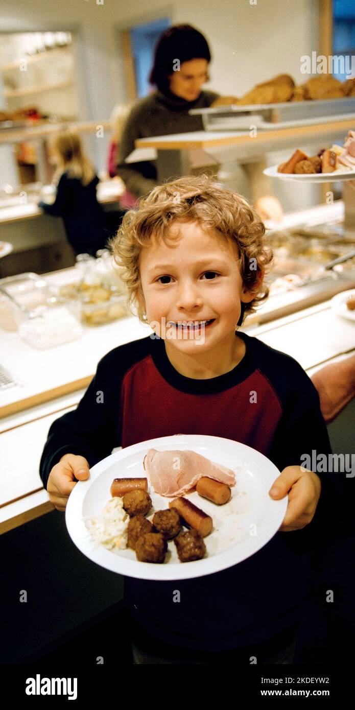 A business in a municipality, school canteen Stock Photo Alamy