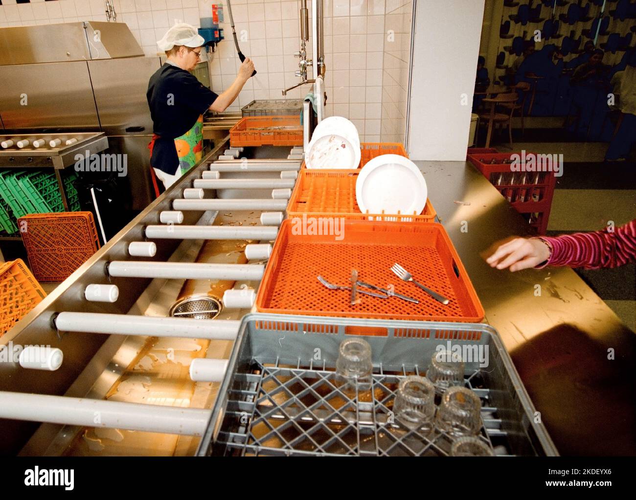 A business in a municipality, school canteen Stock Photo Alamy