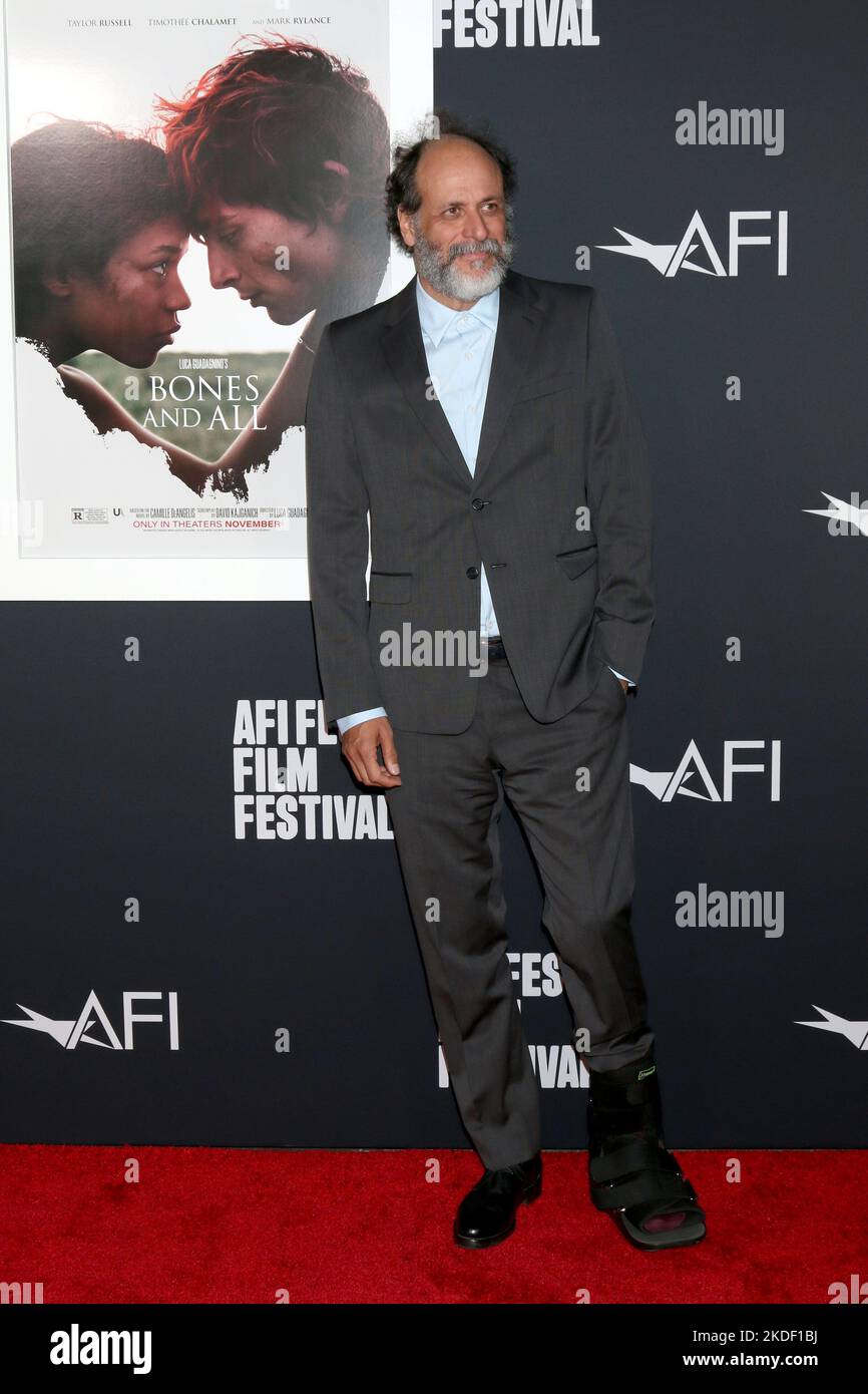 November 5, 2022, Los Angeles, CA, USA: LOS ANGELES - NOV 5:  Luca Guadagnino at the AFI Fest - Bones And All Special Screening at TCL Chinese Theater IMAX on November 5, 2022 in Los Angeles, CA (Credit Image: © Kay Blake/ZUMA Press Wire) Stock Photo