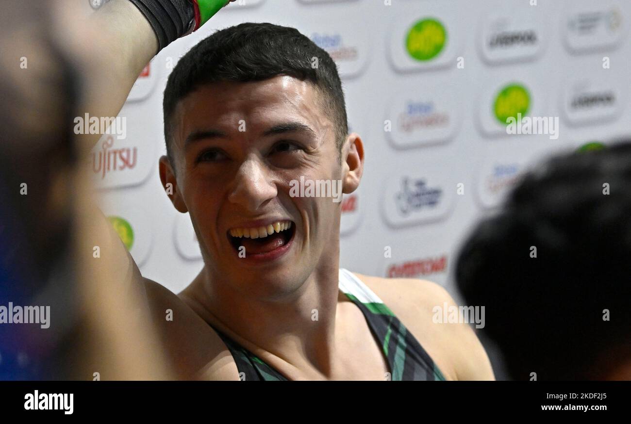 Liverpool, United Kingdom. 05th Nov, 2022. World gymnastics