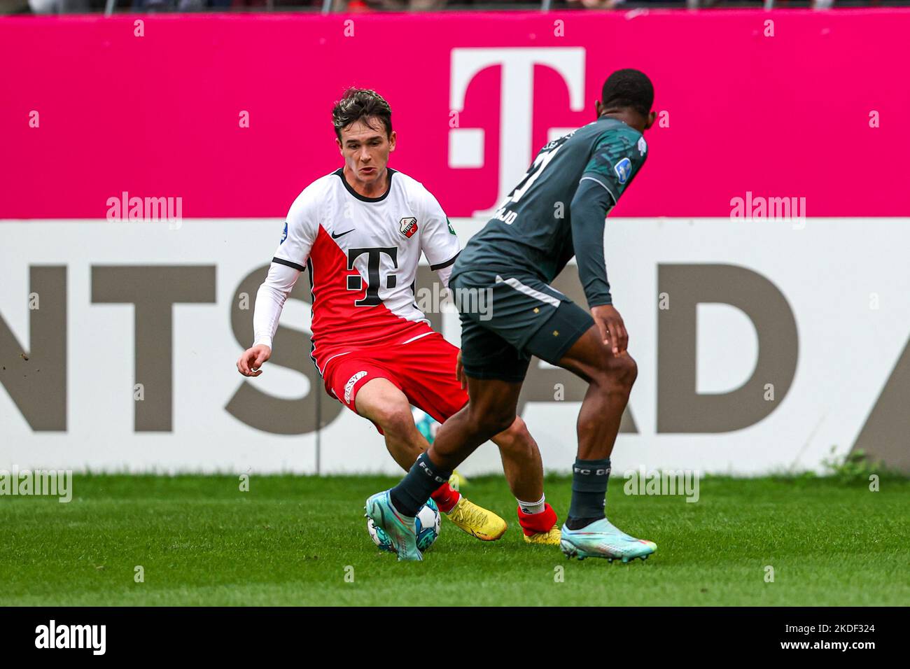 UTRECHT, NETHERLANDS - NOVEMBER 6: Taylor Booth of FC Utrecht during