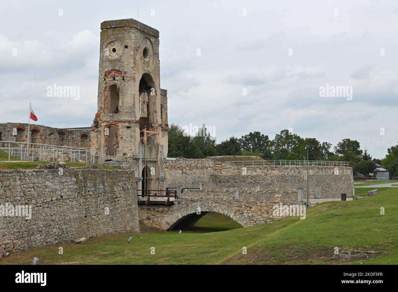 The Krzyztopor castle - one of the largest ruins of a fortified