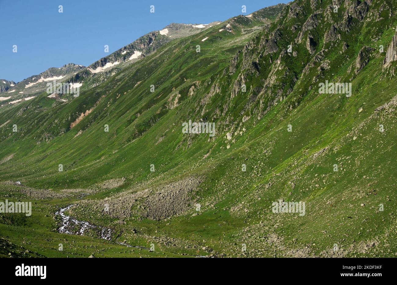 Turkey Rize Mountains Located in Rize, Turkey, the Kackar Mountains are one of the country's ...