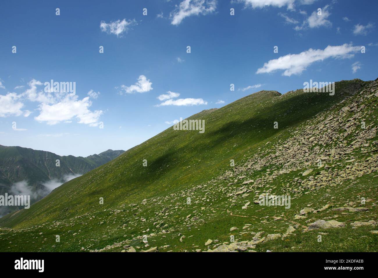 Turkey Rize Mountains Located in Rize, Turkey, the Kackar Mountains are one of the country's ...