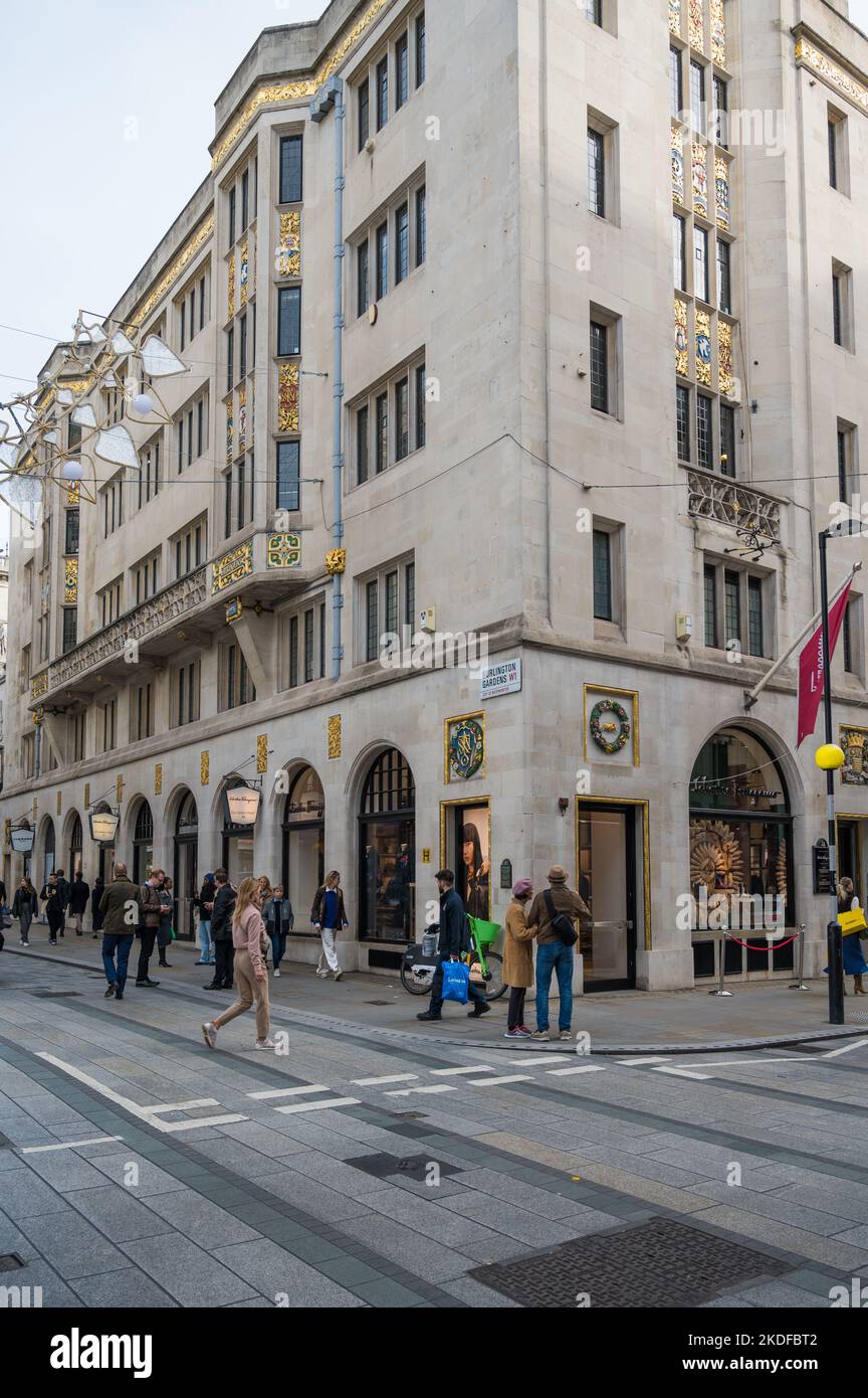 Salvatore Ferragamo store, Old Bond Street, London Stock Photo - Alamy