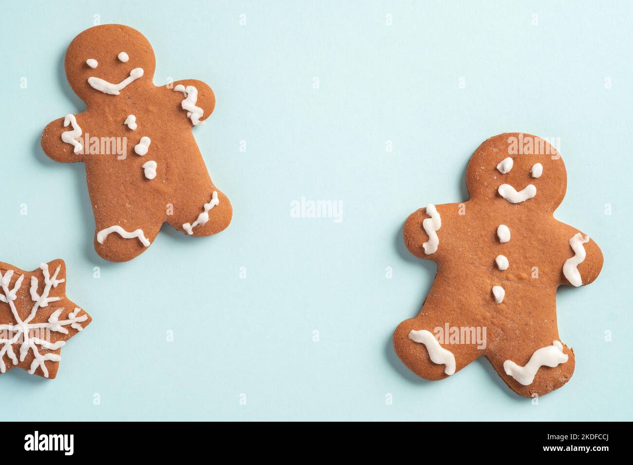 ugly Gingerbread man Stock Photo