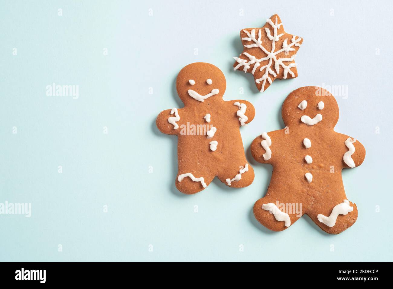 ugly Gingerbread man Stock Photo