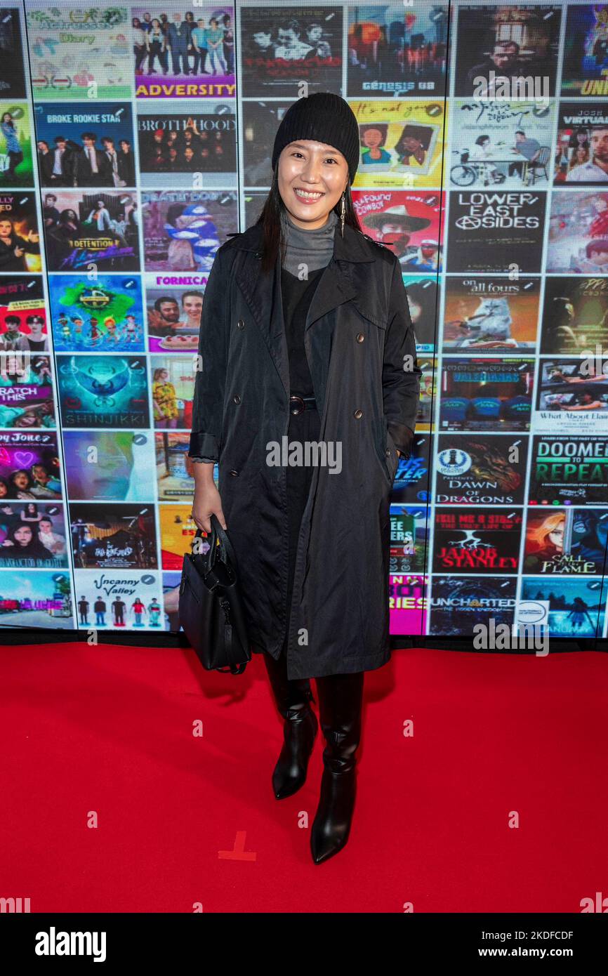 Los Angeles, USA. 05th Nov, 2022. Kim Tae-hee attends 13th LA Web Series Festival Award Ceremony and Reception at Korean Cultural Center, Los Angeles, CA, November 5th 2022 Credit: Eugene Powers/Alamy Live News Stock Photo