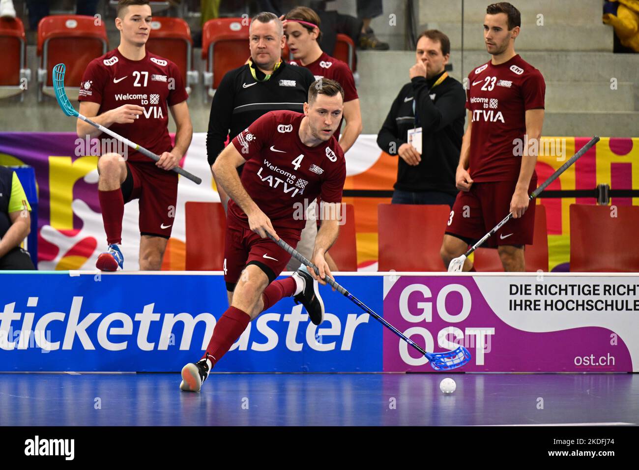 November 6th, 2022, Winterthur, Axa Arena, Floorball World Championship