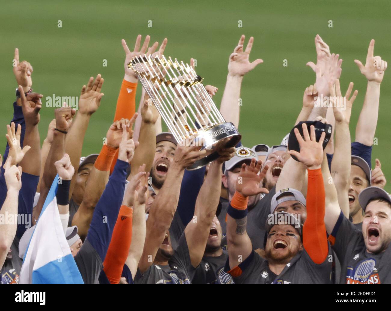 world series trophy presentation 2022