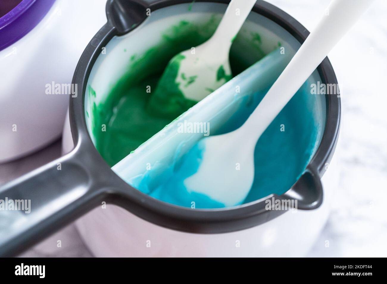 Chocolate mermaid tails Stock Photo - Alamy