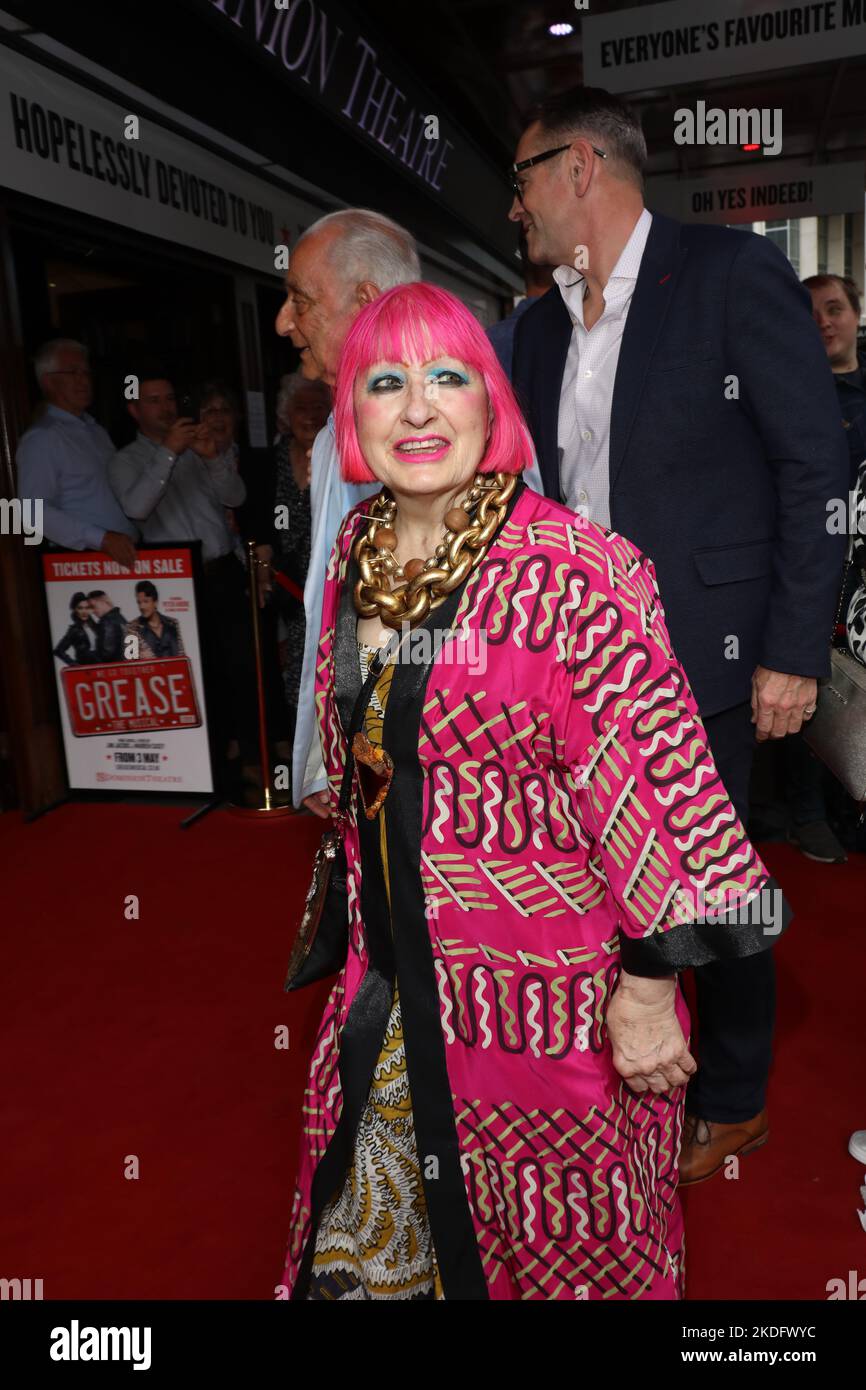 RyanMark Parsons attends Grease press night at Dominion Theatre in