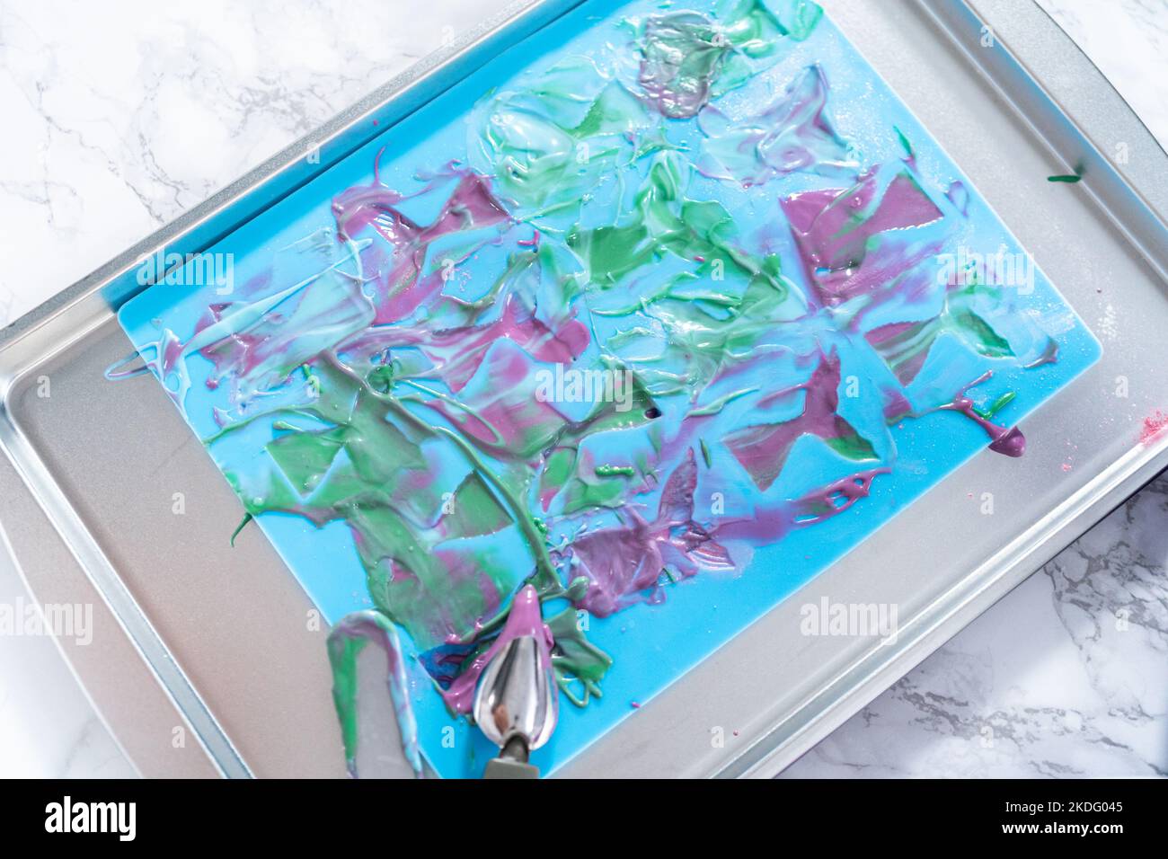 Chocolate mermaid tails Stock Photo - Alamy