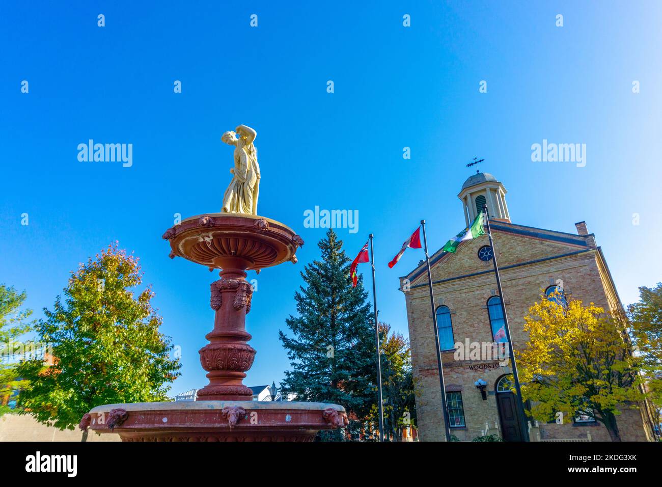 Woodstock Museum National Historic Site in Woodstock, Ontario, Canada constructed in 1853