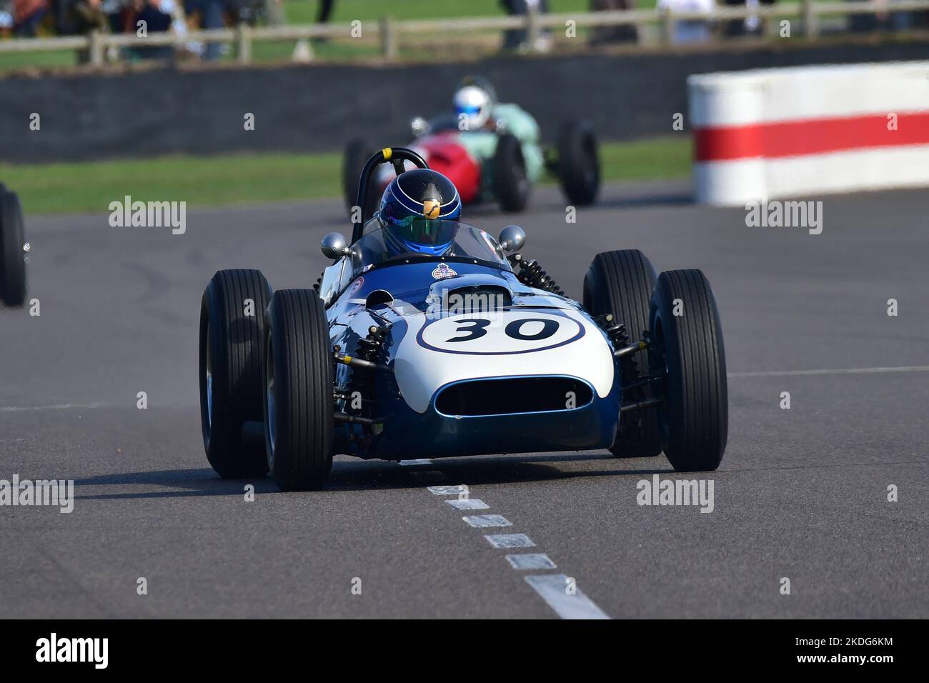 Andrew Haddon, Scarab Offenhauser, Richmond and Gordon Trophies, 25 minutes of racing for 2500cc Grand Prix cars that would have competed between 1954 Stock Photo