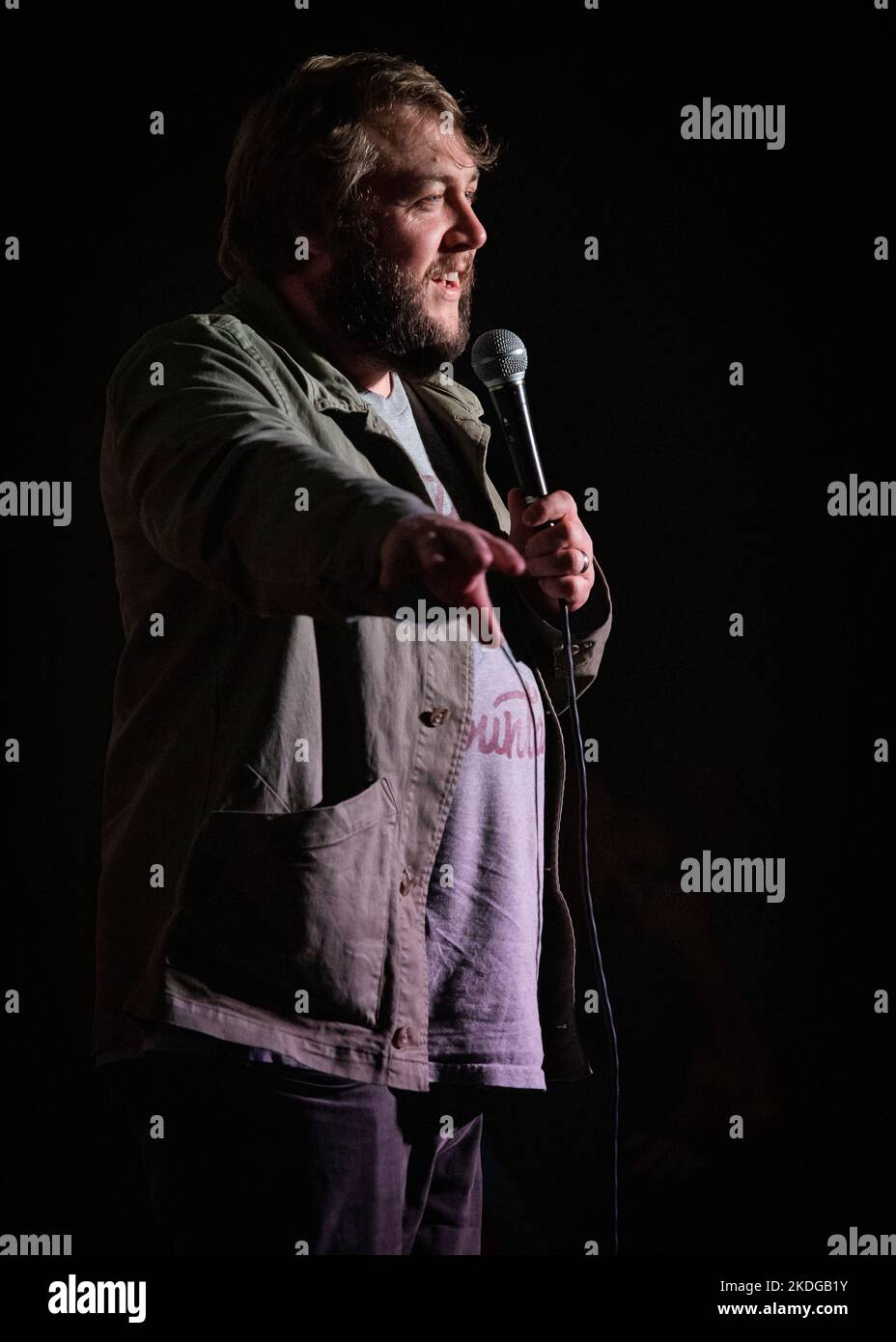 Tom Toal, Stand-Up Comedian, Joker Comedy Club, Southend, Essex © Clarissa Debenham / Alamy Stock Photo