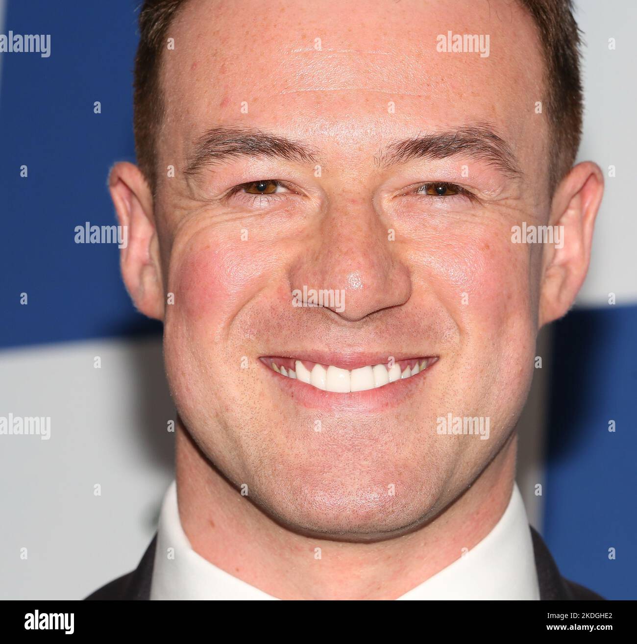 Kai Widdrington attend Royal Television Society Programme Awards at Grosvenor House Hotel in