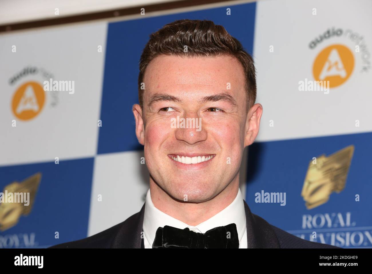 Kai Widdrington attend Royal Television Society Programme Awards at Grosvenor House Hotel in London Stock Photo