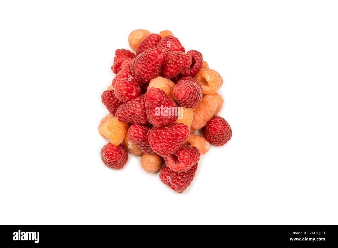 Tasty Raspberry Tasty raspberries isolated on a white background Stock Photo - Alamy