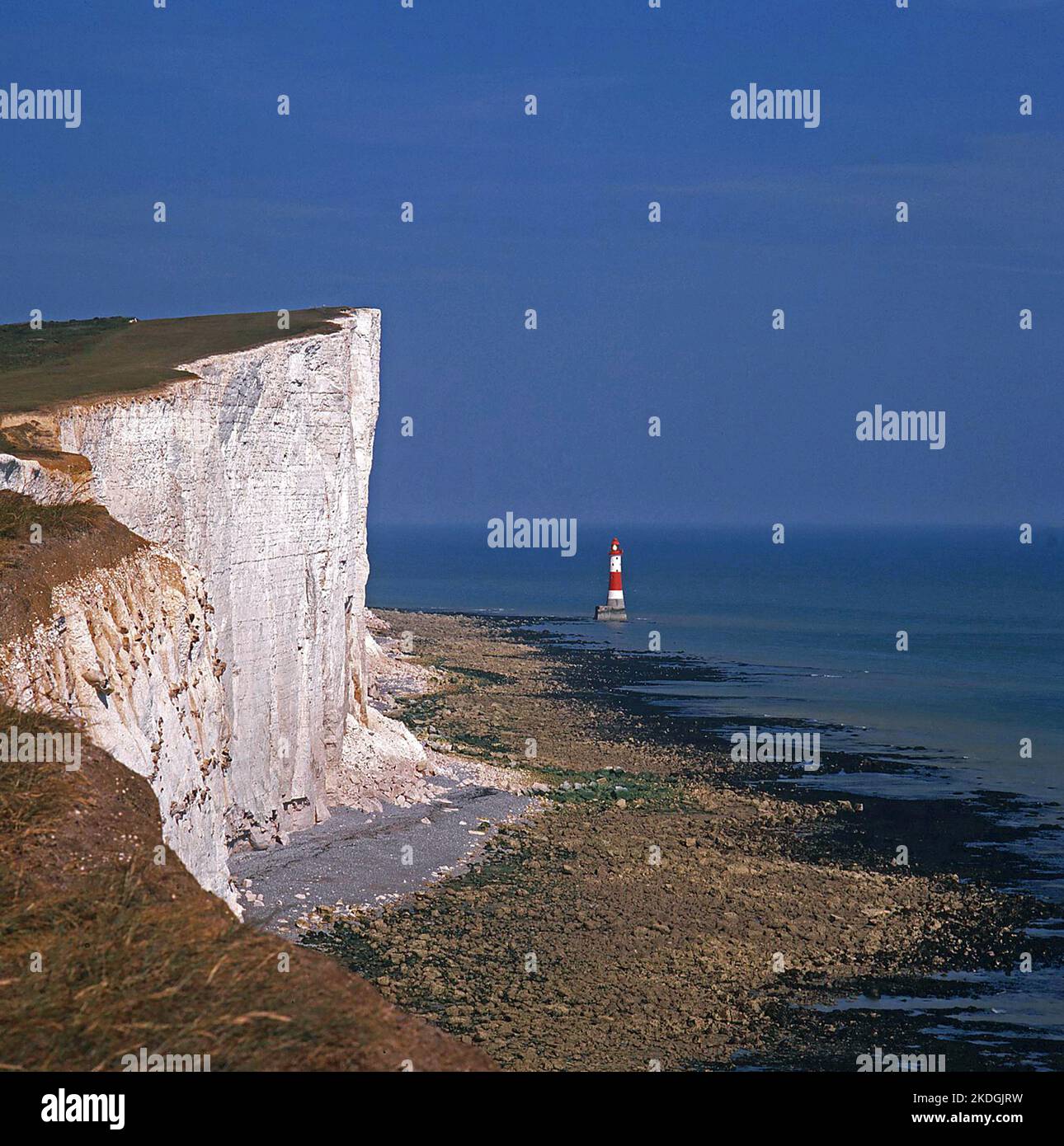 Beachy Head Lighthouse Stock Photo Alamy