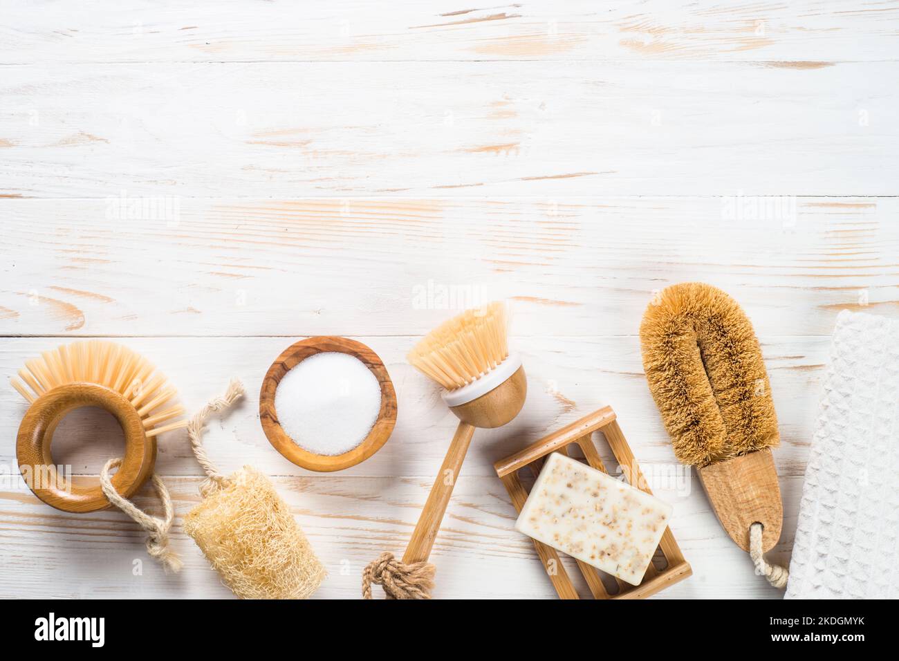 Zero waste cleaning utensils for kitchen Stock Photo Alamy