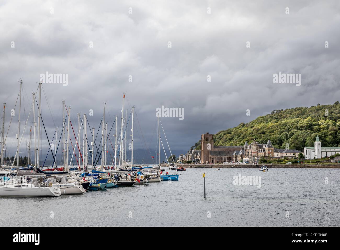 St Columba's Cathedral, Oban, Argyll, Scotland, UK Stock Photo