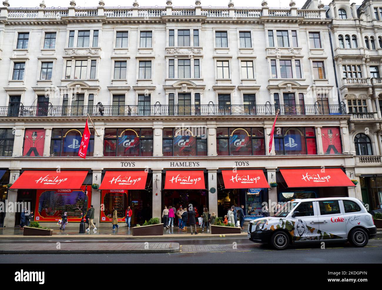 Hamleys Toy Shop Regent Street Westminster London West End Stock Photo