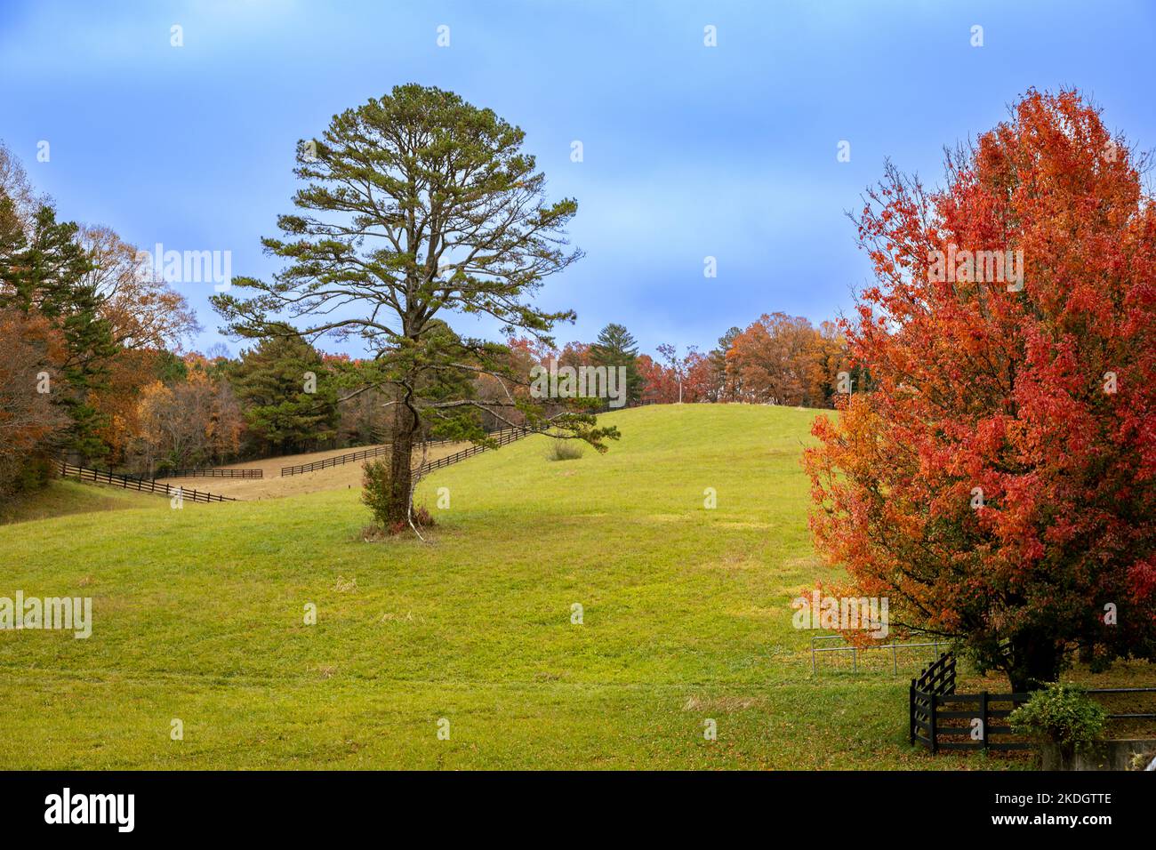Blue Ridge, Countryside Stock Photo Alamy