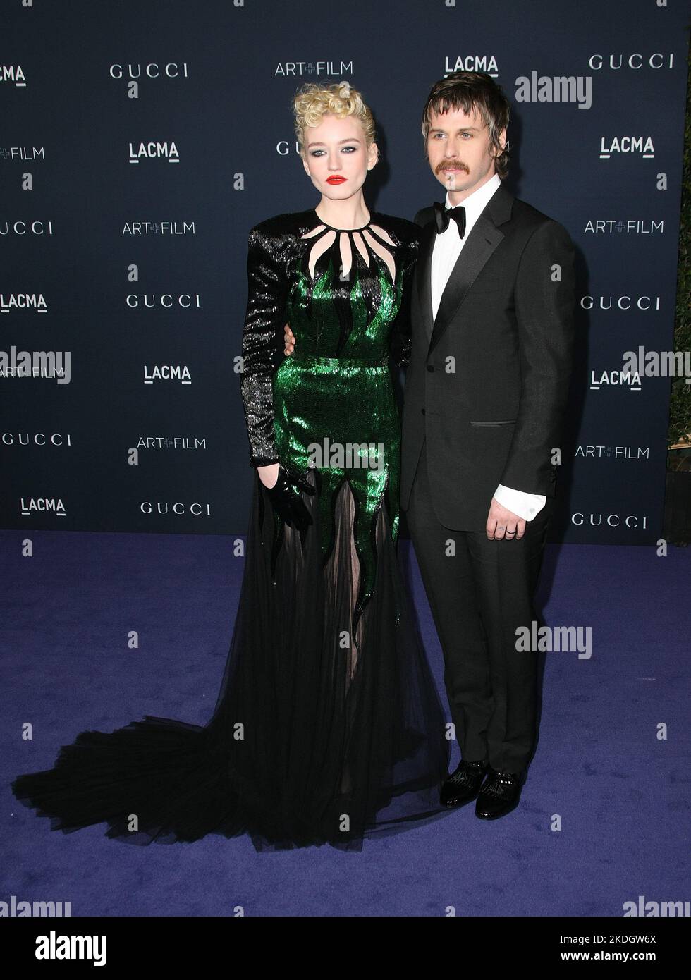 Julia Garner, Mark Foster attend the 2022 LACMA ART+FILM GALA Presented